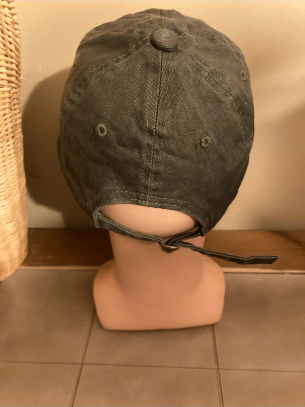 Classic Olive Green Baseball Cap OS